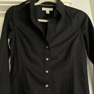 Black Button Down Long Sleeve